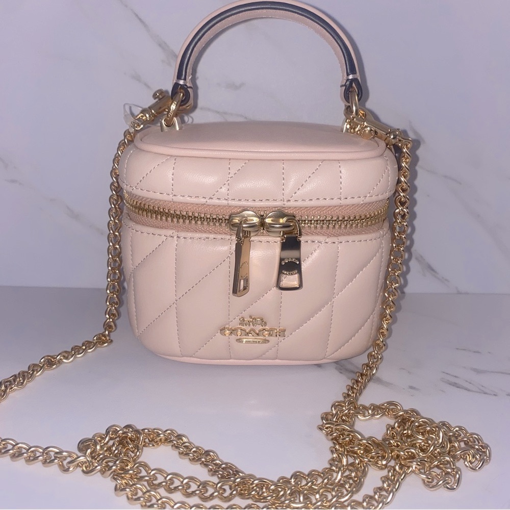 COACH Ava Crossbody Bag With Quilting - Picture 8 of 11